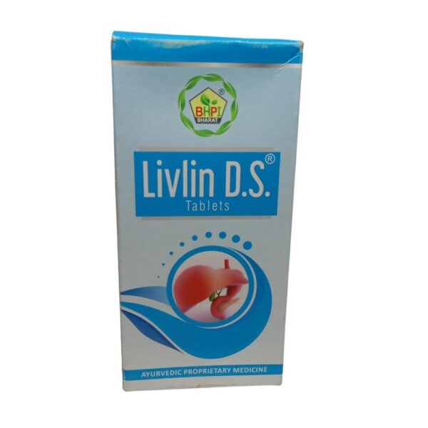 Bharat Livlin D.S. Tablets 100 Tablets | Useful in Fatty Liver & Liver Diseases